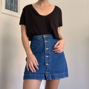 Free people cropped T-shirt